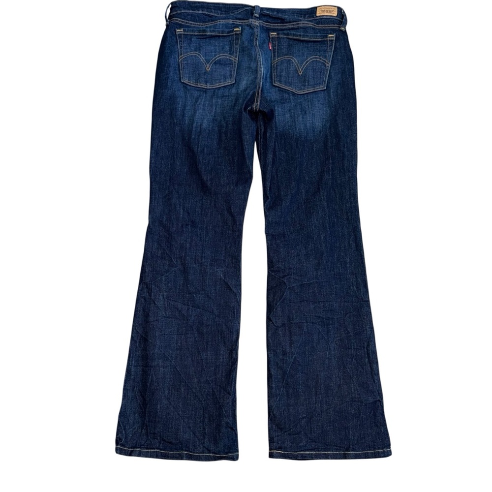 Levi’s 545 Women’s Low Bootcut Jeans 14x32 Dark Wash Stretch Denim Classic - Picture 3 of 6